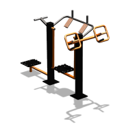 Уличный тренажер "Штурвал Пресс Супертвистер" УТ301 в Тюмени