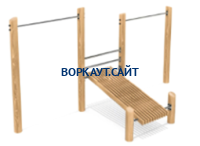 Спортивный комплекс воркаут ЭКО