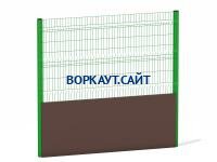 Ограждение хоккейной коробки МАФ 5202 в Тюмени Ограждение хоккейной коробки МАФ 5202 в Тюмени