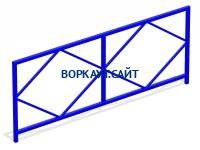 Ограждение площадки МАФ 5001 в Тюмени Ограждение площадки МАФ 5001 в Тюмени