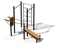 Спортивный комплекс воркаут ВС-82 в Тюмени