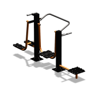 Уличный тренажер "Шпагат Шагомер Твистер" УТ302 в Тюмени