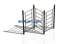 Спортивный комплекс воркаут ВС-80 в Тюмени
