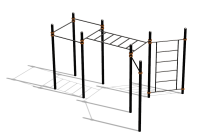 Спортивный комплекс воркаут ВС-117 в Тюмени