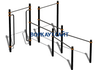 Спортивный комплекс воркаут ВС-197 в Тюмени