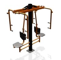 Уличный тренажер "Баттерфляй двойной"   УТ208 в Тюмени