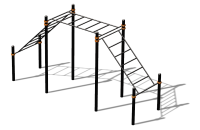 Спортивный комплекс воркаут ВС-192 в Тюмени