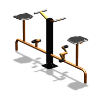 Уличный тренажер  "Вело двойной"   УТ211 в Тюмени