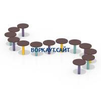 Бум-бревно Змейка ДСК 3542 в Тюмени