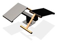 Уличный тренажер  "Скамья для пресса двойная"   УТ213 в Тюмени