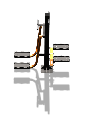 Уличный тренажер "Шпагат Степпер" УТ310 в Тюмени