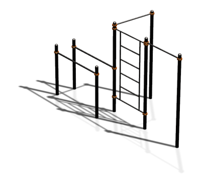 Спортивный комплекс воркаут ВС-107 в Тюмени