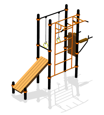 Спортивный комплекс воркаут ВС-78 в Тюмени