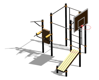 Спортивный комплекс воркаут ВС-94 в Тюмени