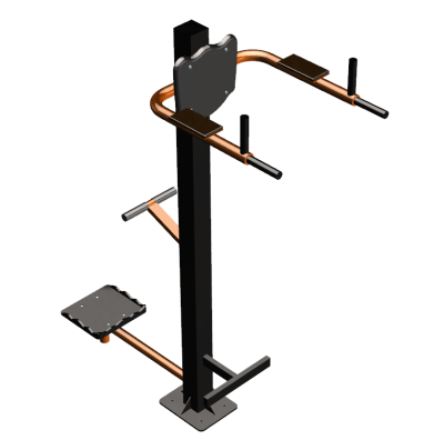 Уличный тренажер "Брусья Пресс Твистер" УТ345 в Тюмени