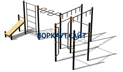 Спортивный комплекс воркаут ВС-195 в Тюмени