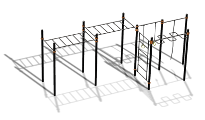 Спортивный комплекс воркаут ВС-99 в Тюмени Спортивный комплекс воркаут ВС-99 в Тюмени