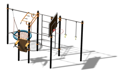 Спортивный комплекс воркаут ВС-104 в Тюмени