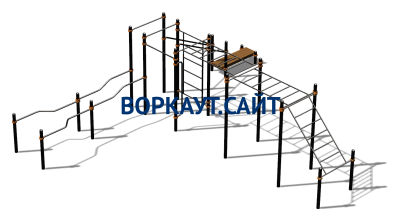 Спортивный комплекс воркаут ВС-199 в Тюмени
