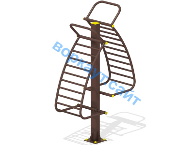 Уличный тренажер для пресса УТ 012 в Тюмени