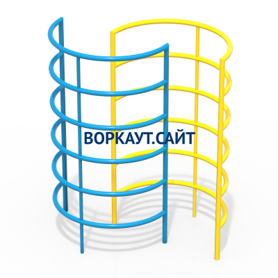 Шведская стенка полукруглая ДСК 3503 в Тюмени