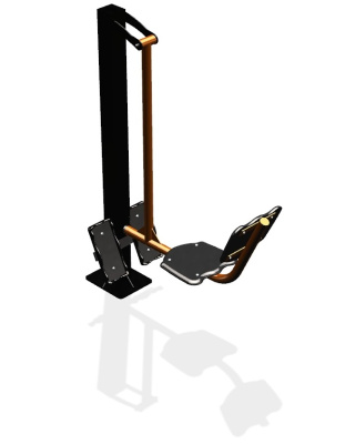 Уличный тренажер "Жим ногами одинарный" УТ 110 в Тюмени Уличный тренажер "Жим ногами одинарный" УТ 110 в Тюмени