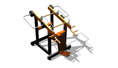 Силовой уличный тренажер  "Жим вверх"  УТ421 в Тюмени