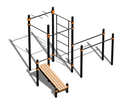 Спортивный комплекс воркаут ВС-91 в Тюмени