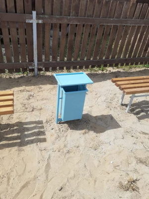 Урна с крышкой МАФ 1631 в Тюмени