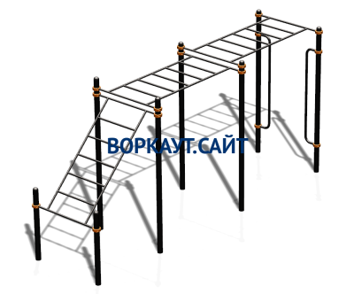 Спортивный комплекс воркаут ВС-190 в Тюмени