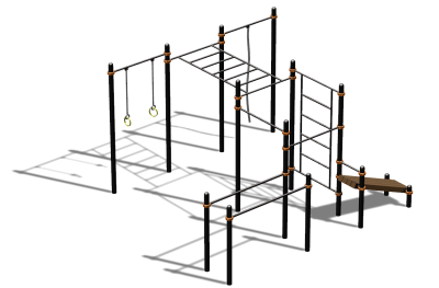 Спортивный комплекс воркаут ВС-89 в Тюмени