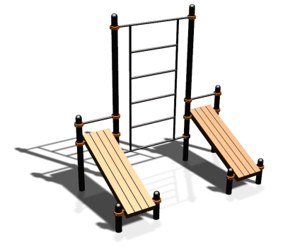 Спортивный комплекс воркаут ВС-128 в Тюмени