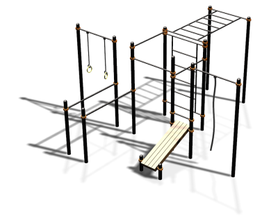 Спортивный комплекс воркаут ВС-68 в Тюмени