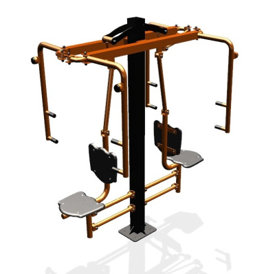 Уличный тренажер "Баттерфляй двойной"   УТ208 в Тюмени