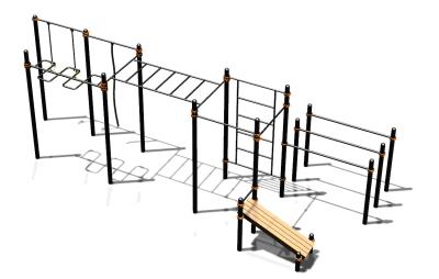 Спортивный комплекс воркаут ВС-77 в Тюмени
