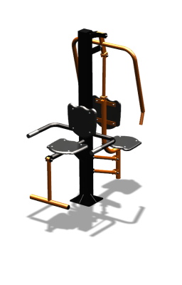 Уличный тренажер "Жим от груди Флекс" УТ324 в Тюмени
