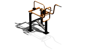 Силовой уличный тренажер  "Приседания"  УТ404 в Тюмени