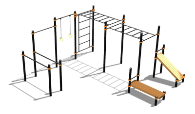 Спортивный комплекс воркаут ВС-71 в Тюмени