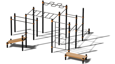 Спортивный комплекс воркаут ВС-141 в Тюмени