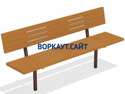 Диван уличный МАФ 1608 в Тюмени