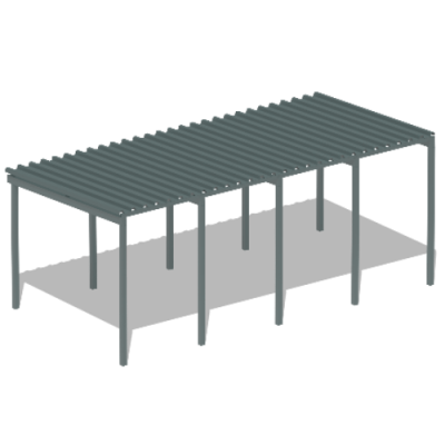Теневой навес трибун МАФ 4130 в Тюмени