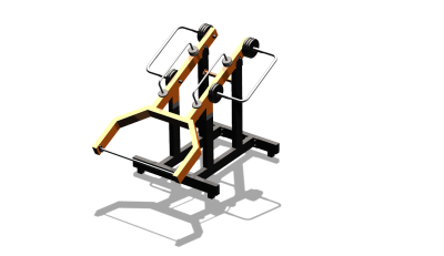 Силовой уличный тренажер  "Мультиштанга"  УТ417 в Тюмени
