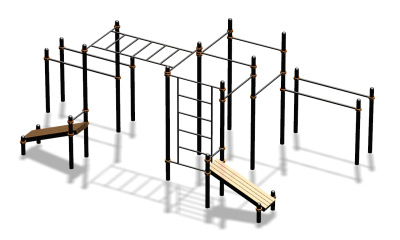 Спортивный комплекс воркаут ВС-100 в Тюмени