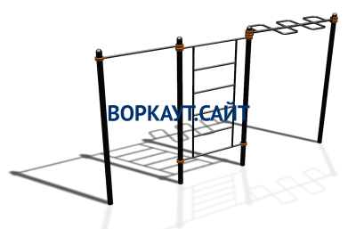 Спортивный комплекс воркаут ВС-129 в Тюмени