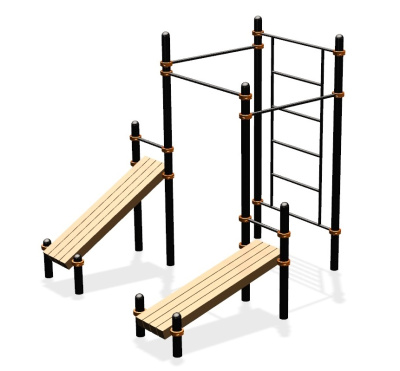 Спортивный комплекс воркаут ВС-42 в Тюмени