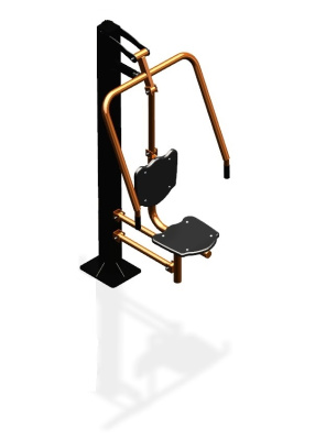 Уличный тренажер "Жим от груди одинарный" УТ 111 в Тюмени