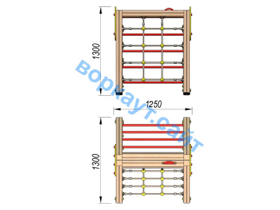 Детский спортивный комплекс ДСК 3201 в Тюмени