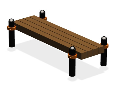 Воркаут скамья ВС-38 в Тюмени