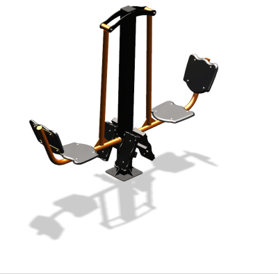 Уличный тренажер  "Жим ногами двойной"  УТ203 в Тюмени