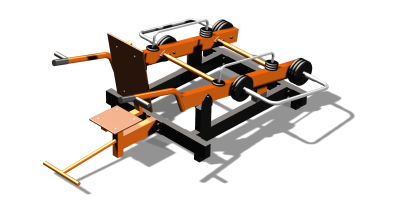 Силовой уличный тренажер  "Трицепс"  УТ424 в Тюмени